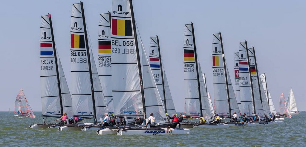 Nacra 15 scaled up to 60 entries
